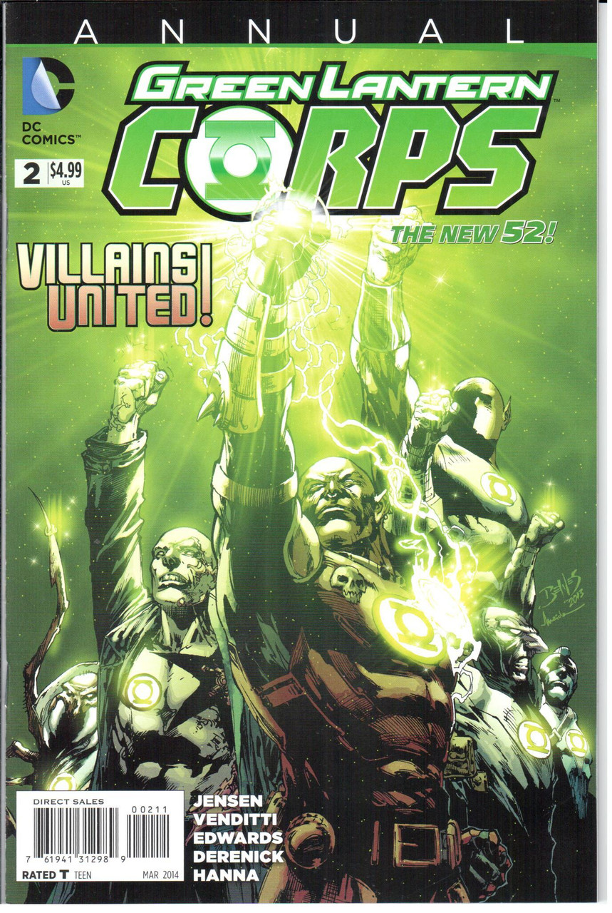 Green Lantern Corps (2011 Series) #2 Annual NM- 9.2