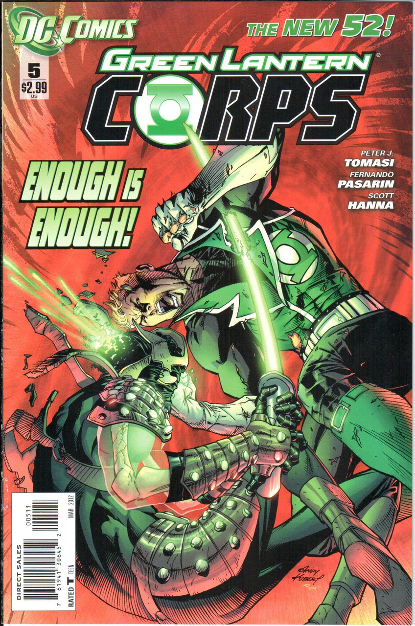 Green Lantern Corps (2011 Series) #5 NM- 9.2