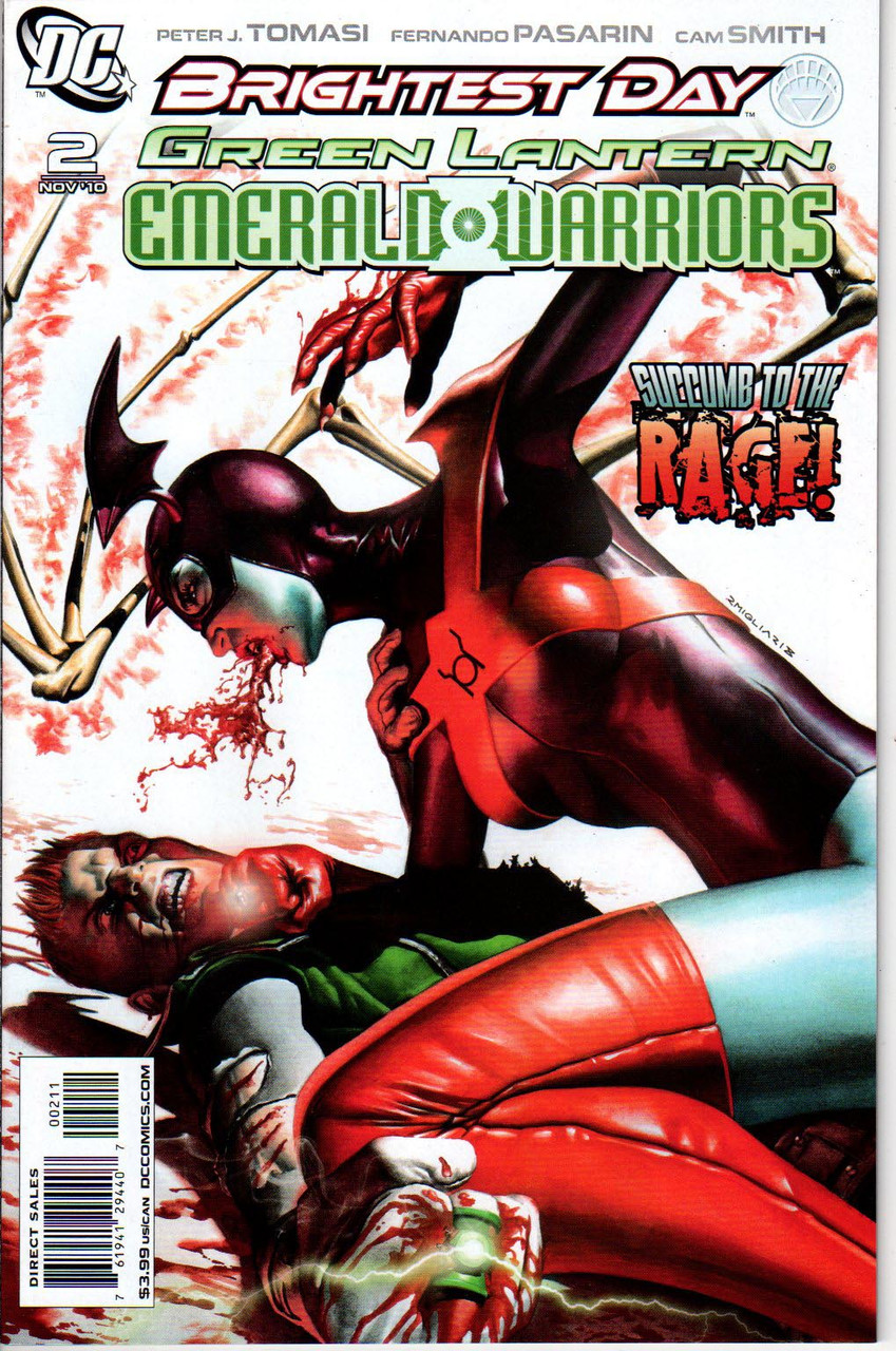 Green Lantern Emerald Warriors #2 NM- 9.2