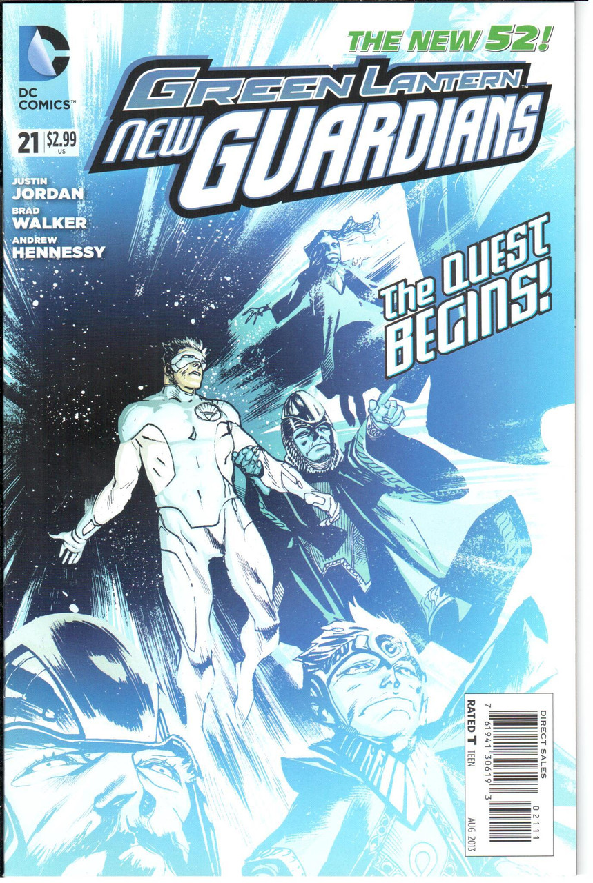 Green Lantern New Guardians (2011 Series) #21 NM- 9.2