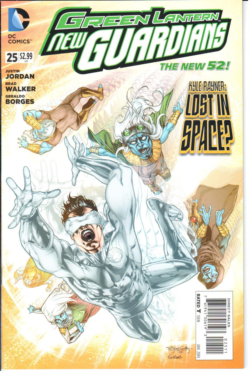 Green Lantern New Guardians (2011 Series) #25 NM- 9.2