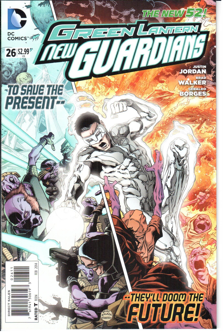 Green Lantern New Guardians (2011 Series) #26 NM- 9.2
