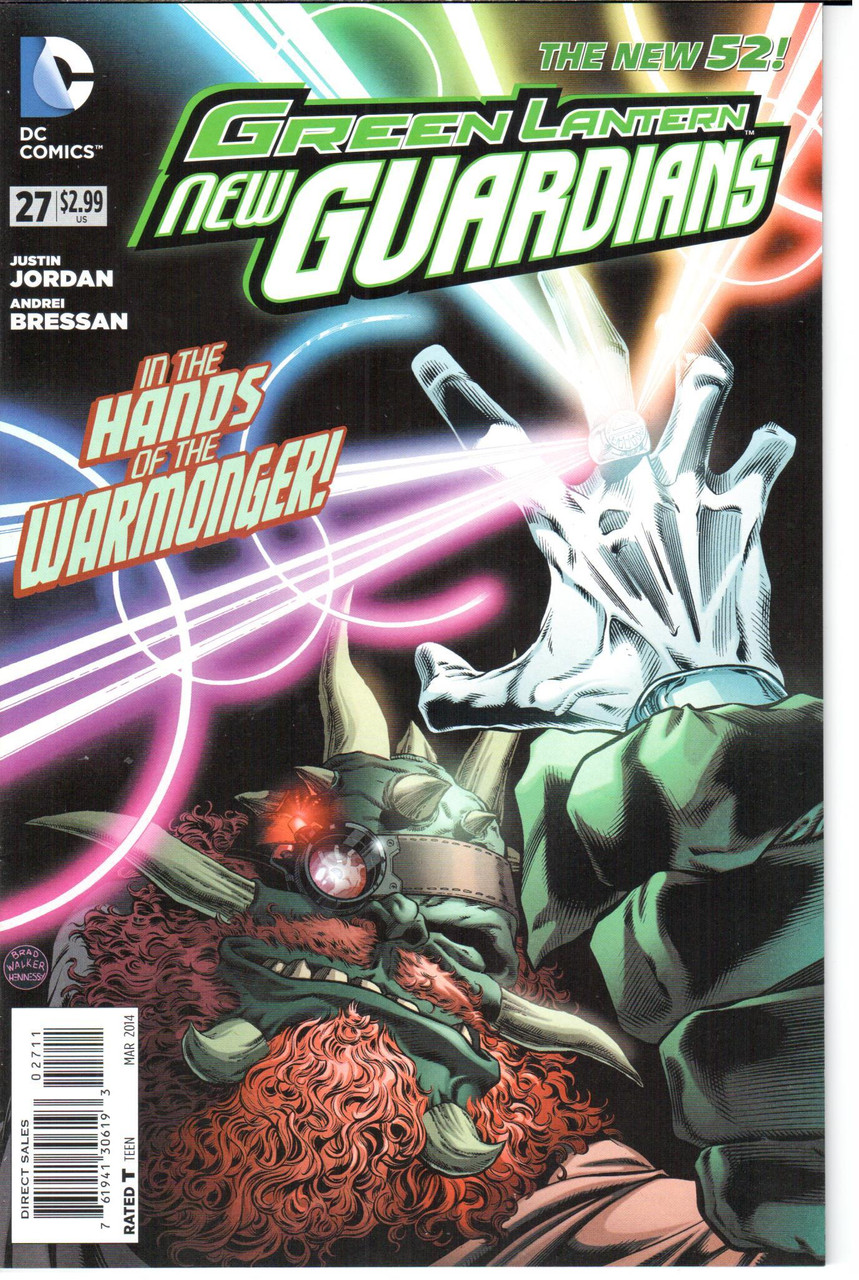 Green Lantern New Guardians (2011 Series) #27 NM- 9.2