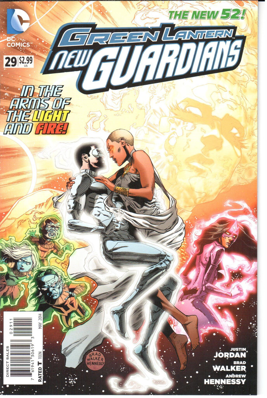 Green Lantern New Guardians (2011 Series) #29 NM- 9.2