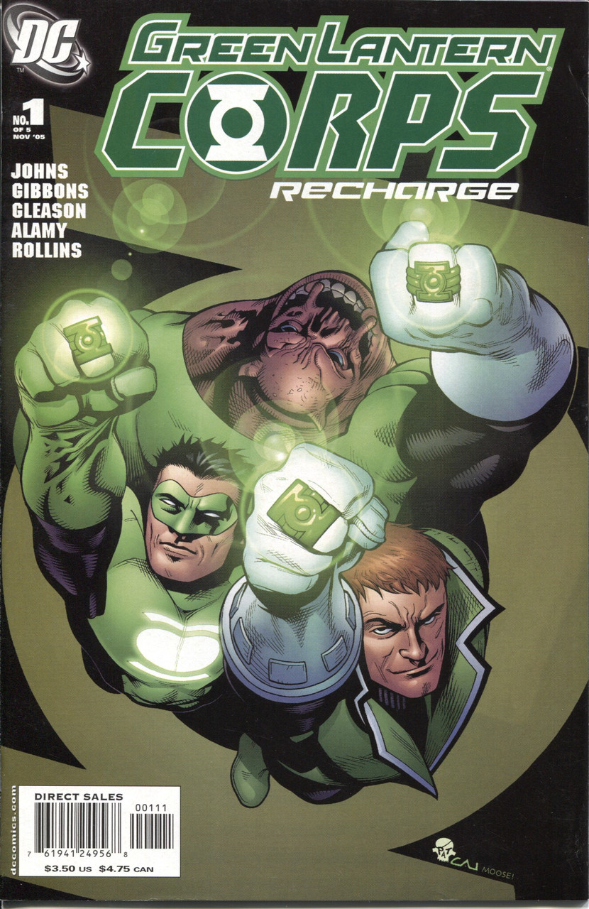 Green Latern Corps Recharge #1 NM- 9.2