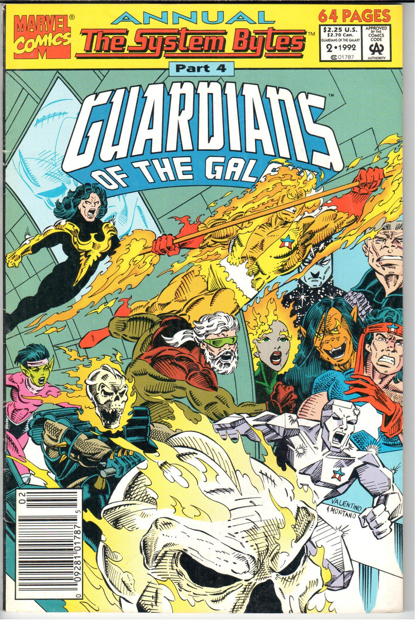 Guardians of the Galaxy (1990 Series) #2 Annual FN+ 6.5