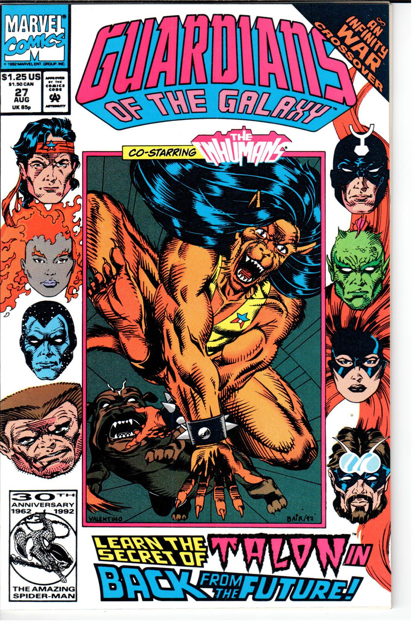 Guardians of the Galaxy (1990 Series) #27 NM- 9.2