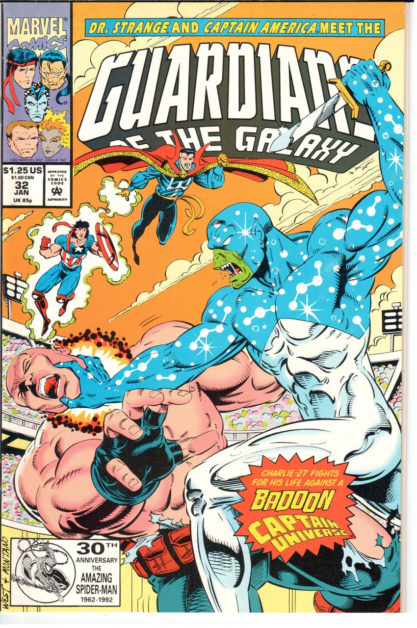 Guardians of the Galaxy (1990 Series) #32 NM- 9.2