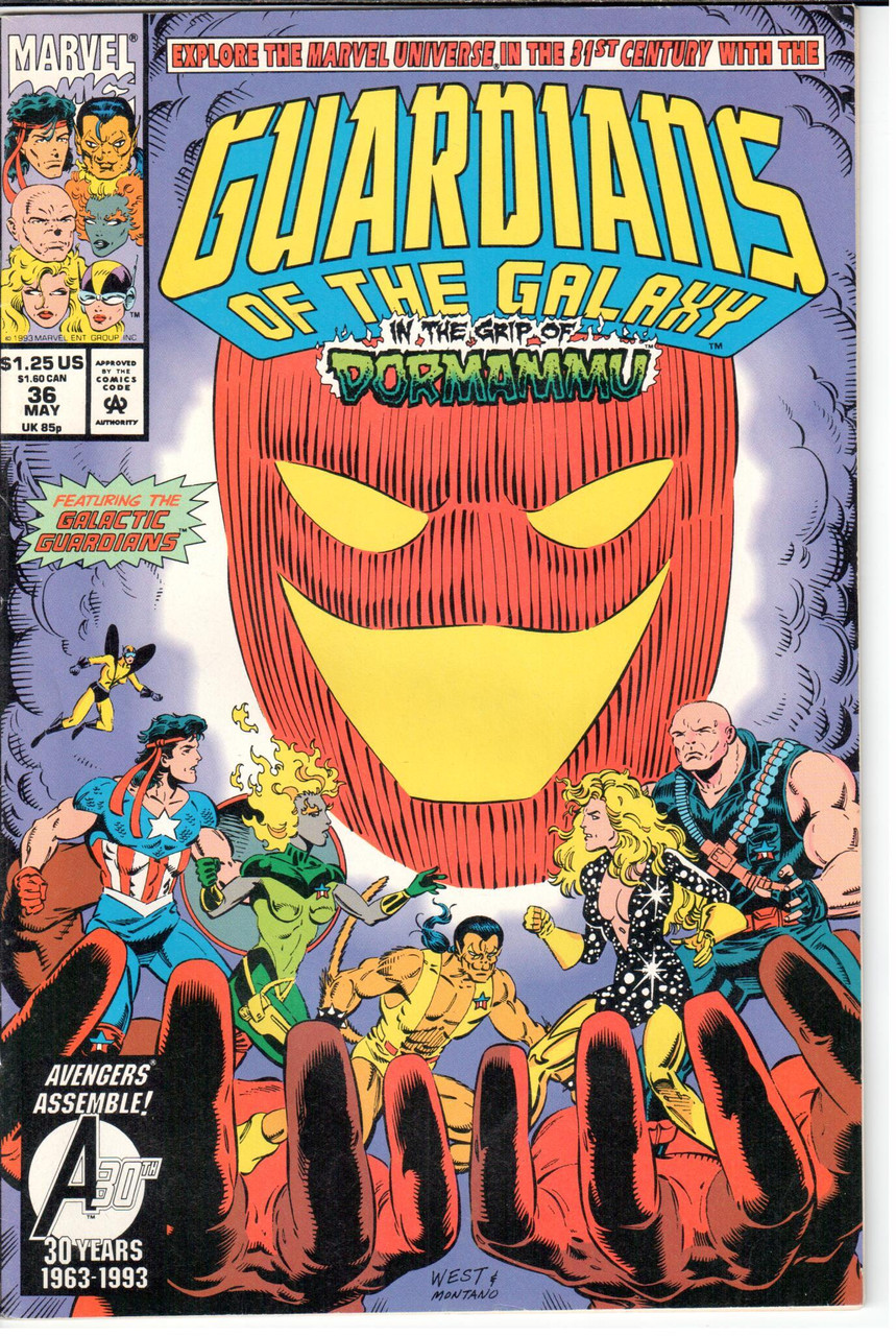 Guardians of the Galaxy (1990 Series) #36 NM- 9.2