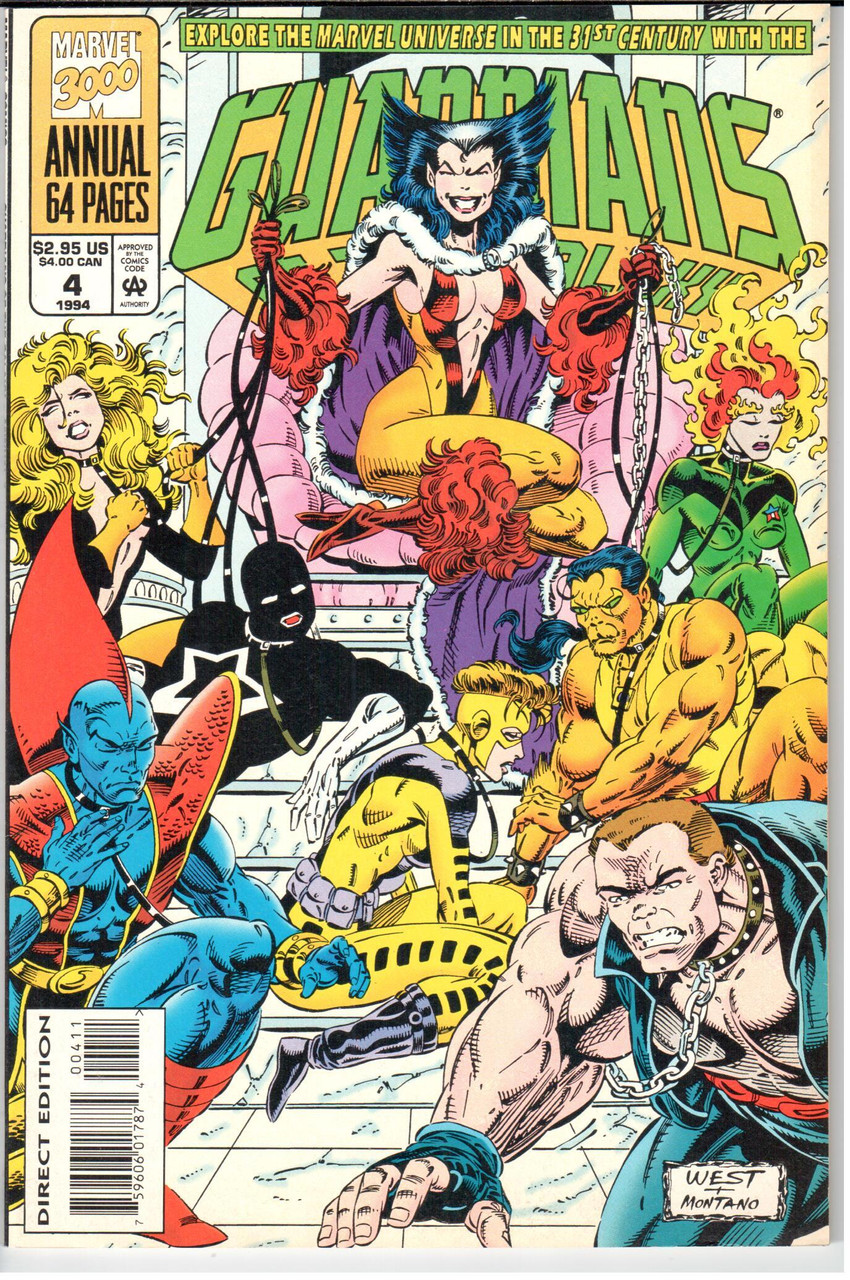Guardians of the Galaxy (1990 Series) #4 Annual NM- 9.2
