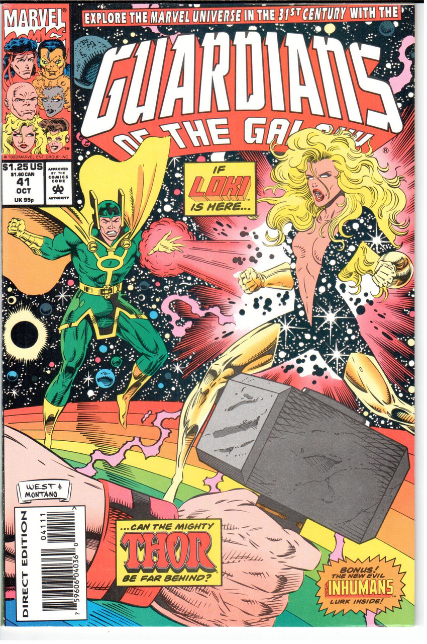 Guardians of the Galaxy (1990 Series) #41 NM- 9.2