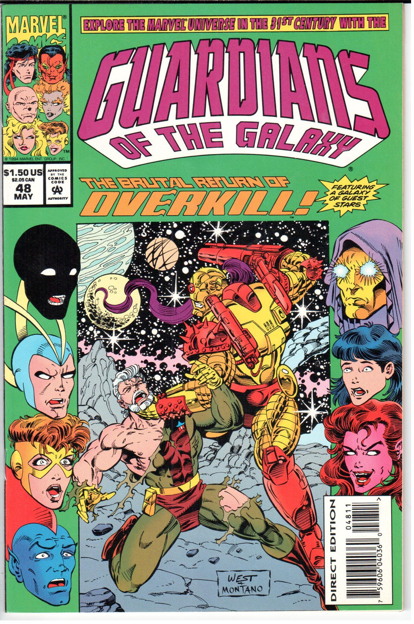 Guardians of the Galaxy (1990 Series) #48 NM- 9.2