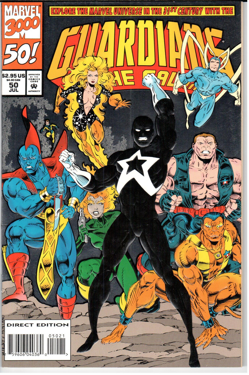 Guardians of the Galaxy (1990 Series) #50 NM- 9.2