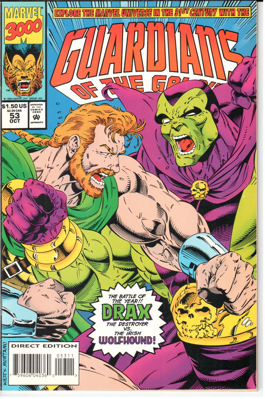 Guardians of the Galaxy (1990 Series) #53 NM- 9.2