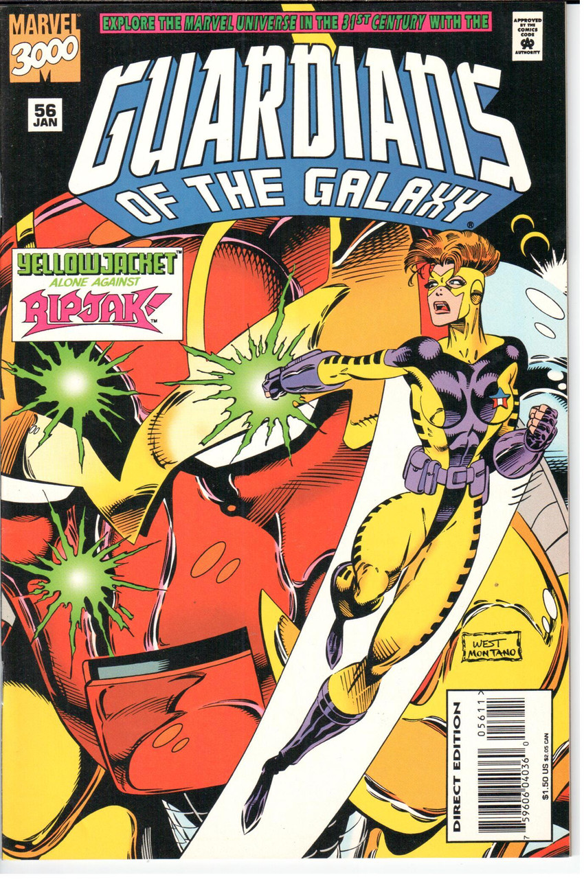 Guardians of the Galaxy (1990 Series) #56 NM- 9.2