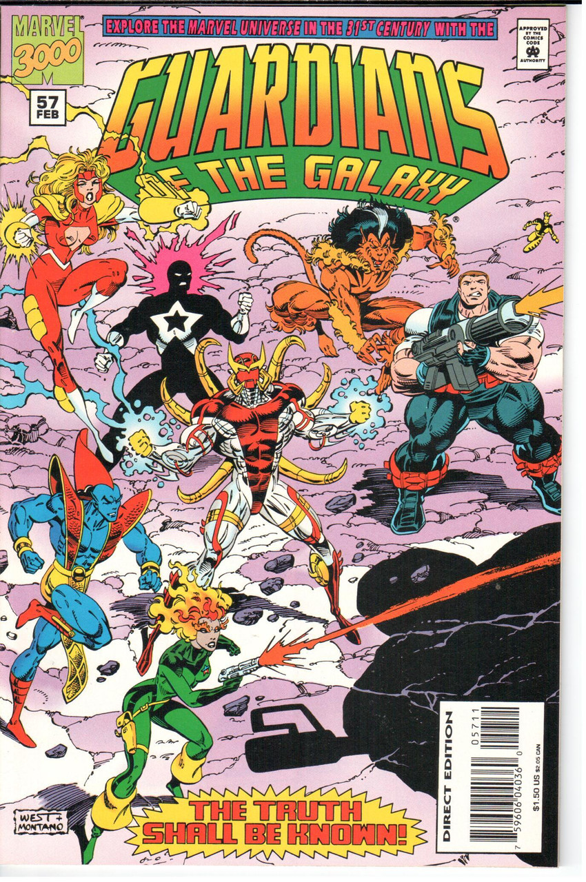 Guardians of the Galaxy (1990 Series) #57 NM- 9.2