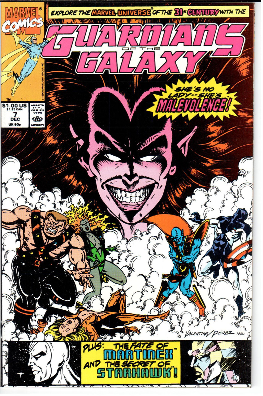 Guardians of the Galaxy (1990 Series) #7 NM- 9.2