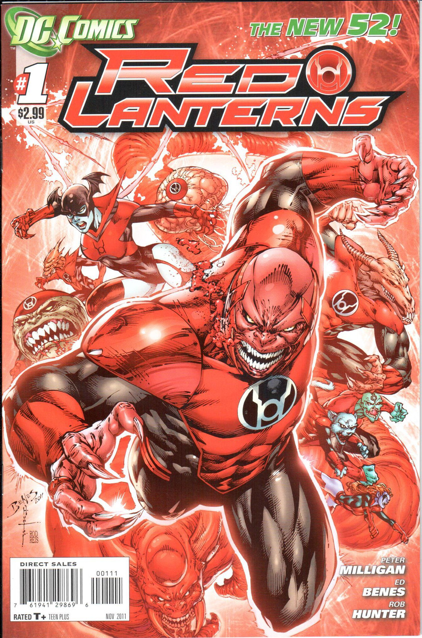 Red Lanterns (2011 Series) #1 NM- 9.2