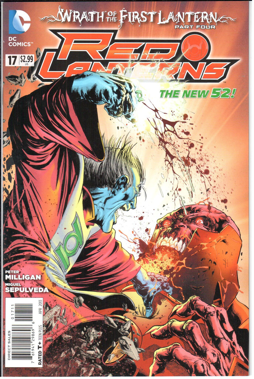 Red Lanterns (2011 Series) #17 NM- 9.2