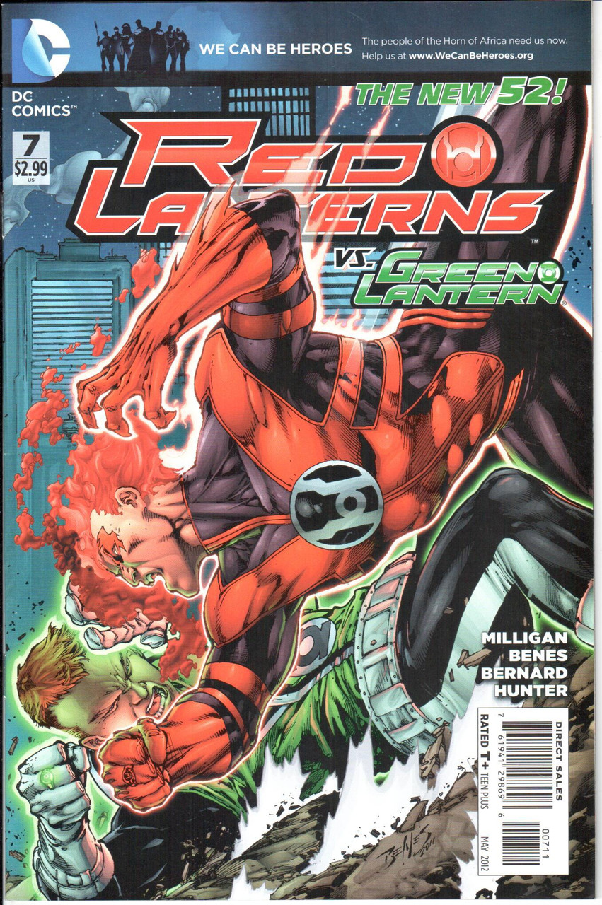 Red Lanterns (2011 Series) #7 NM- 9.2