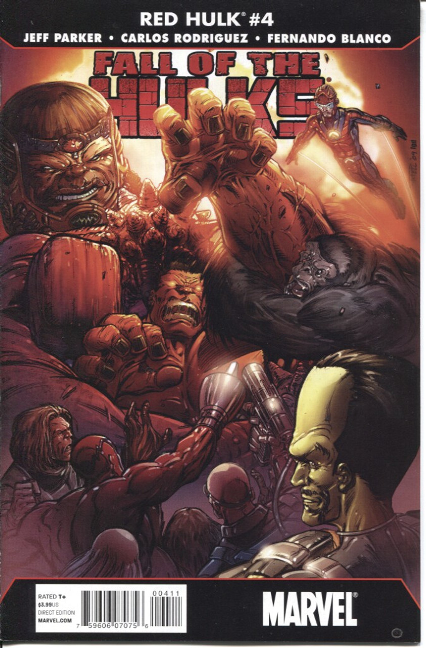 Red Hulk Fall of the Hulks #4 NM- 9.2