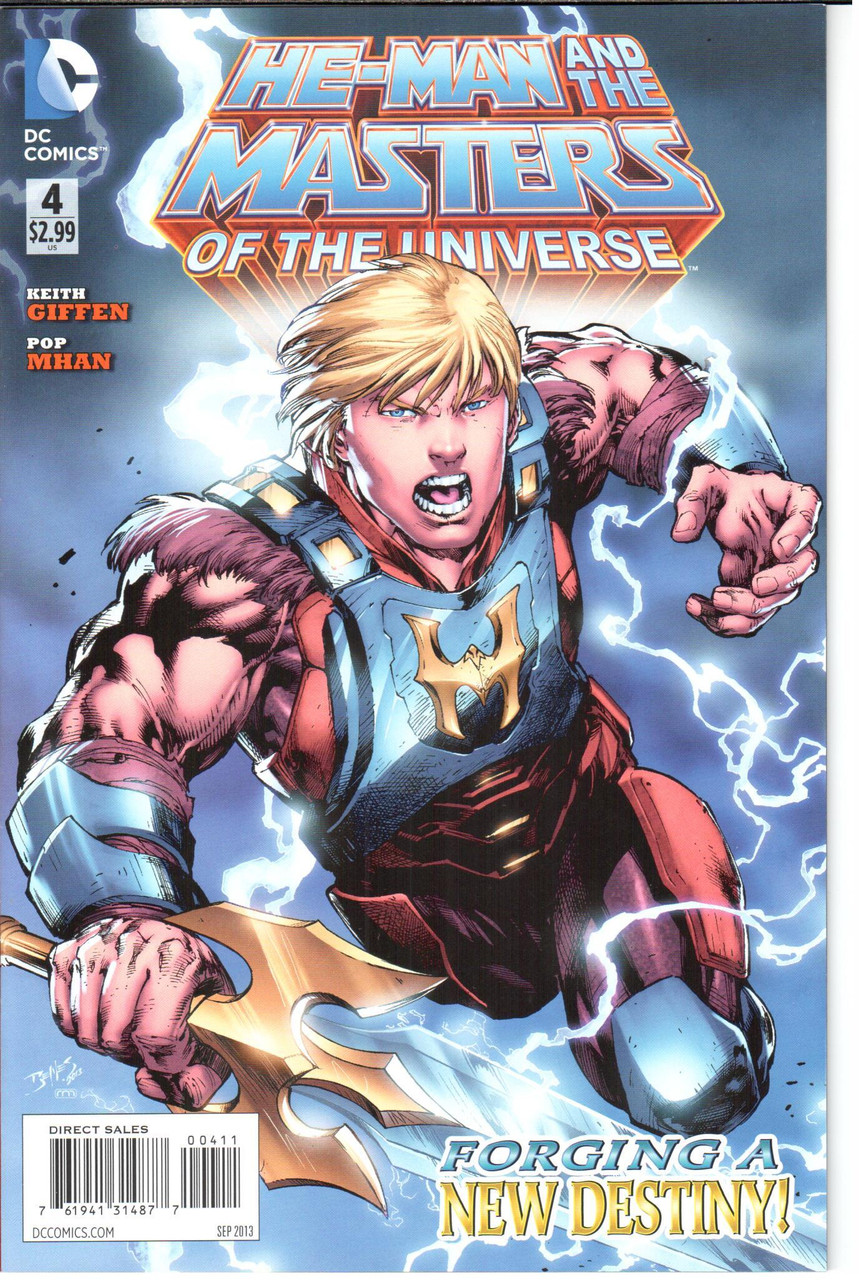 He-Man Masters of the Universe (2013 Series) #4 NM- 9.2