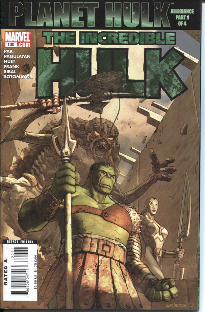 Incredible Hulk (1999 Series) #100 NM- 9.2