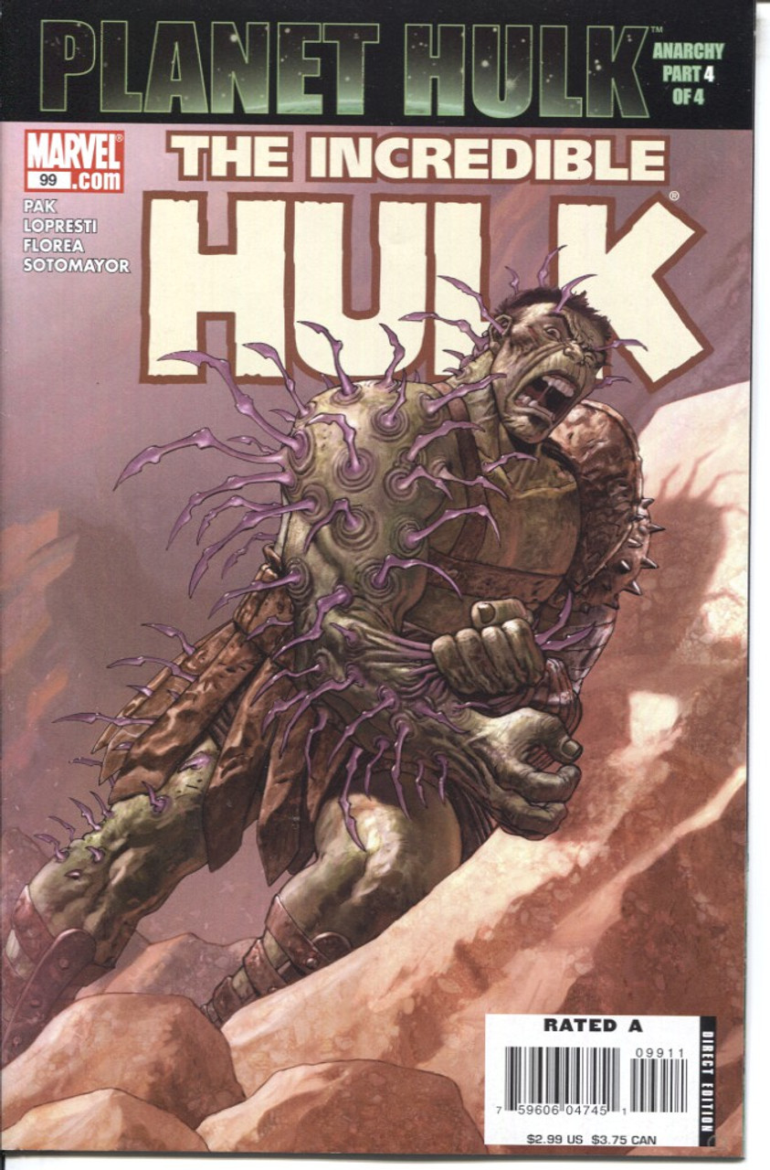 Incredible Hulk (1999 Series) #99 NM- 9.2