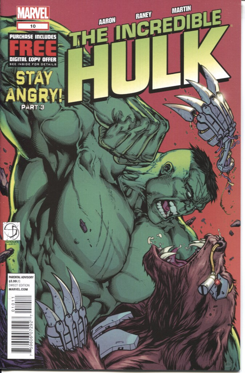 Incredible Hulk (2011 Series) #10 NM- 9.2