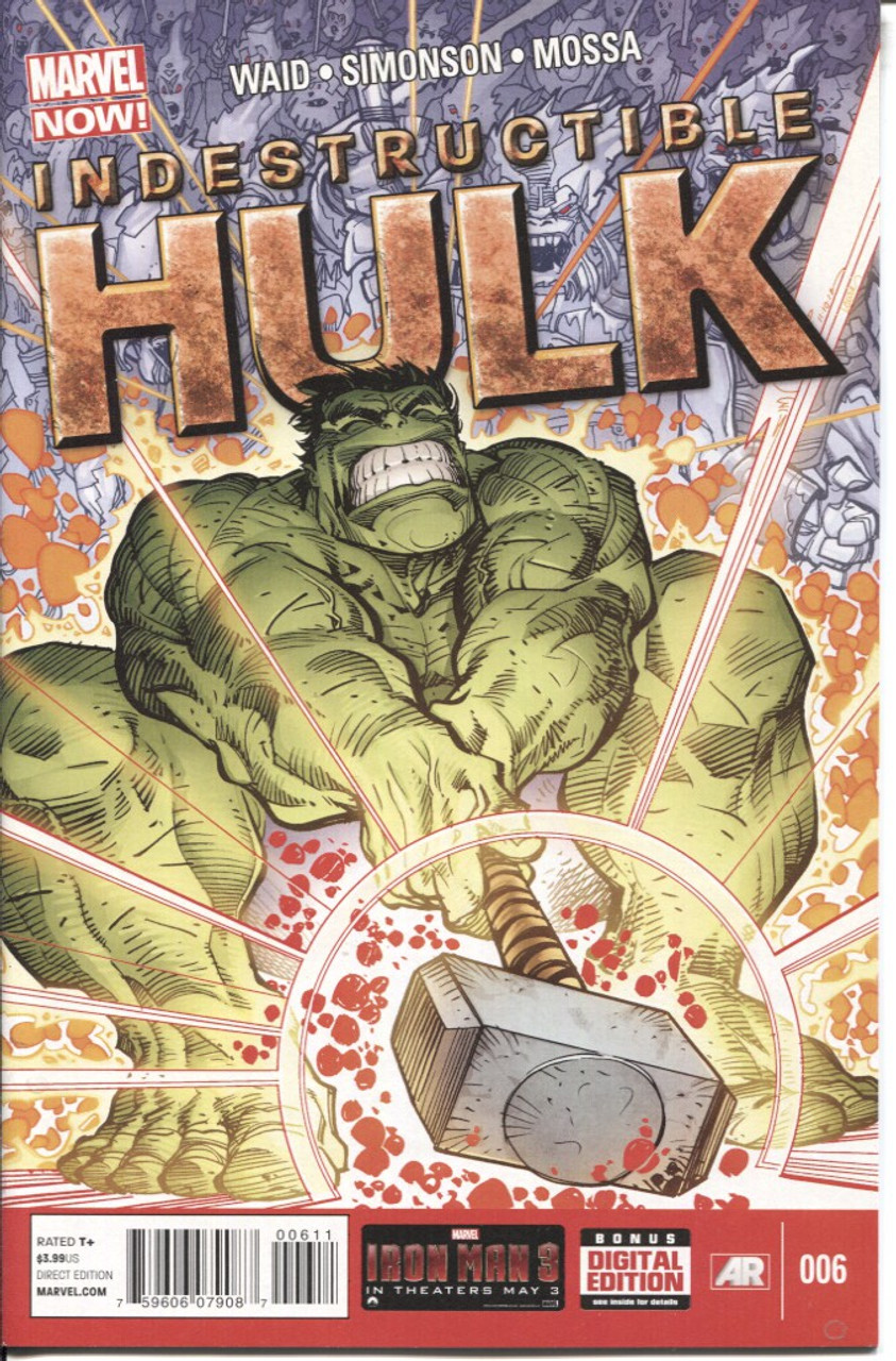 Indestructible Hulk (2013 Series) #6 NM- 9.2