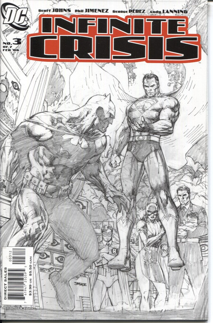 Infinite Crisis (2005 Series) #3 2nd Print NM- 9.2