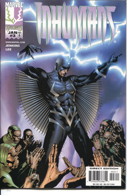 Inhumans (1998 Series) #3 NM- 9.2 Inhumans (1998 Series) #3 NM- 9.2