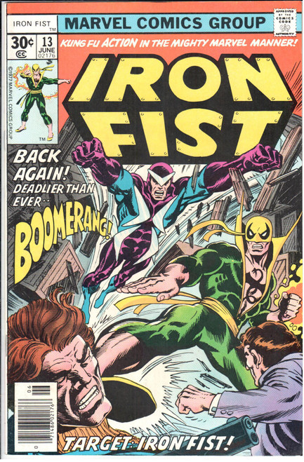 Iron Fist (1975 Series) #13 Newsstand NM- 9.2 Iron Fist (1975 Series) #13 Newsstand NM- 9.2