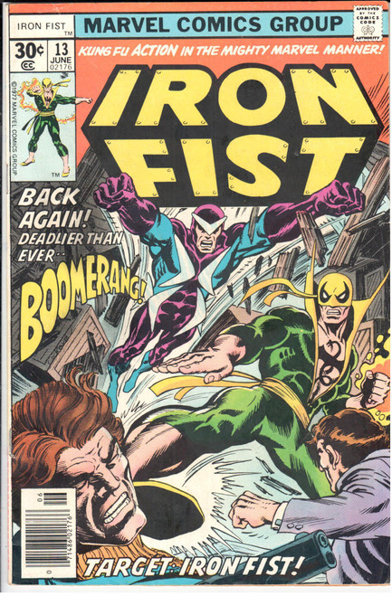 Iron Fist (1975 Series) #13 Newsstand FN+ 6.5 Iron Fist (1975 Series) #13 Newsstand FN+ 6.5