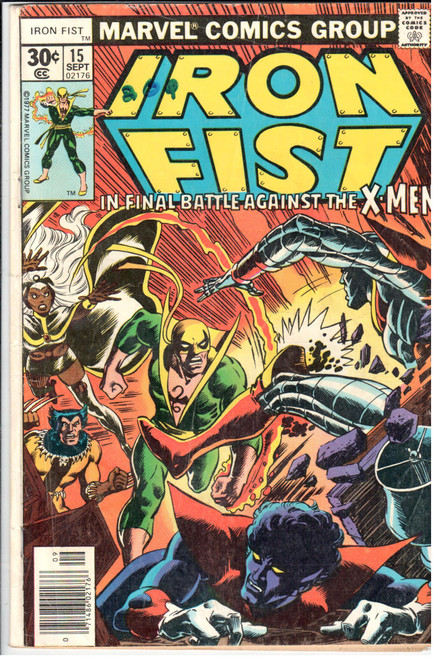 Iron Fist (1975 Series) #15 Newsstand VG 4.0 Iron Fist (1975 Series) #15 Newsstand VG 4.0