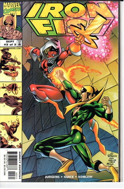 Iron Fist (1998 Series) #3 NM- 9.2 Iron Fist (1998 Series) #3 NM- 9.2