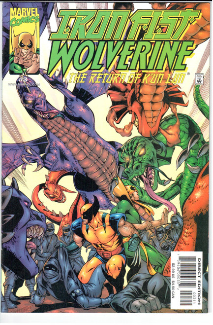 Iron Fist Wolverine #3 NM- 9.2 Iron Fist Wolverine #3 NM- 9.2