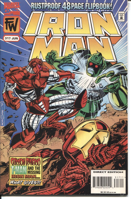 Iron Man (1968 Series) #317 NM- 9.2