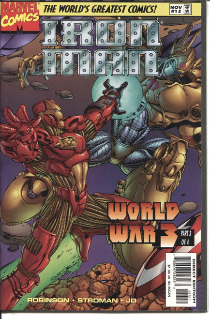 Iron Man (1996 Series) #13 #345 NM- 9.2