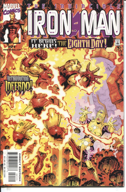 Iron Man (1998 Series) #21 #366 NM- 9.2