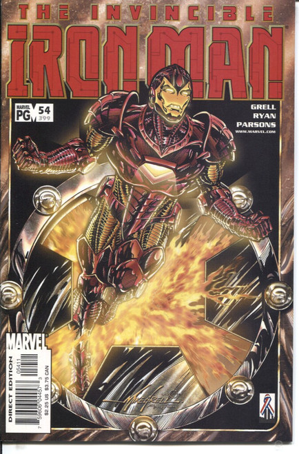 Iron Man (1998 Series) #54 #399 NM- 9.2