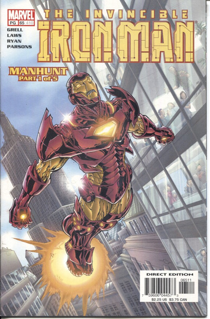 Iron Man (1998 Series) #65 #410 NM- 9.2