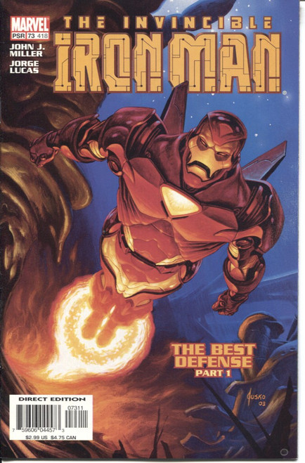 Iron Man (1998 Series) #73 #418 NM- 9.2 Iron Man (1998 Series) #73 #418 NM- 9.2