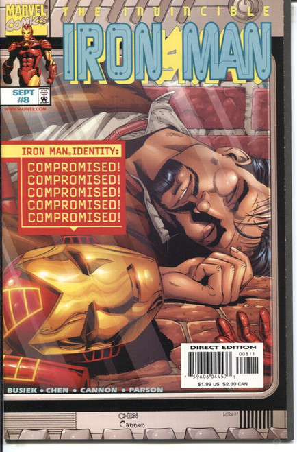 Iron Man (1998 Series) #8 #353 NM- 9.2