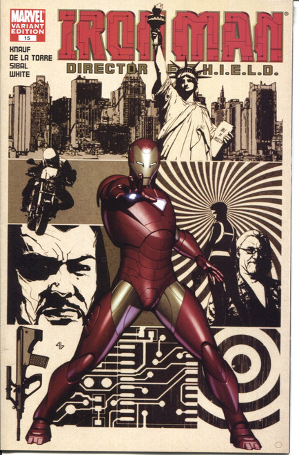 Iron Man (2005 Series) #15B #449 NM- 9.2