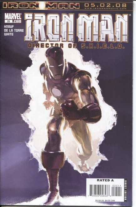 Iron Man (2005 Series) #25 #459 NM- 9.2 Iron Man (2005 Series) #25 #459 NM- 9.2