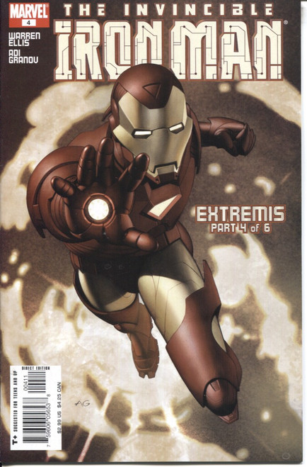 Iron Man (2005 Series) #4 #438 NM- 9.2