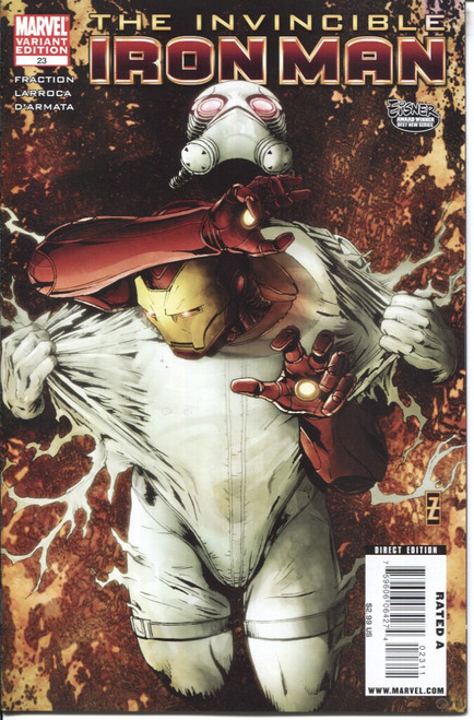 Iron Man (2008 Series) #23B #489 NM- 9.2 Iron Man (2008 Series) #23B #489 NM- 9.2