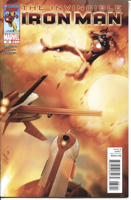 Iron Man (2008 Series) #31A #497 NM- 9.2