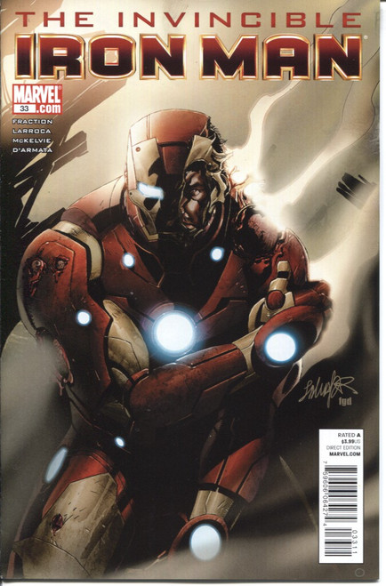 Iron Man (2008 Series) #33A #499 NM- 9.2